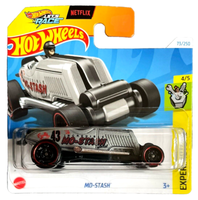 Hot Wheels Mo Stash Experimotors 4/5 2024 73/250 1:64 Spielzeugauto Moustache