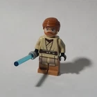 2013 Star Wars LEGO sw0449 Obi-Wan Kenobi (Medium Nougat Legs) Minifigure