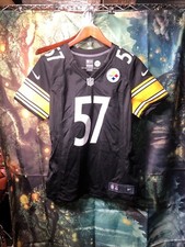 Women’s Pittsburgh Steelers Montravius Adams Nike Black Jersey M
