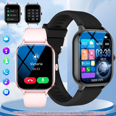 Smart watch full touch screen, sports watch, can answer and make calls