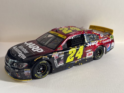 Jeff Gordon Martinsville 2015 1/24 Raced Win Die-Cast