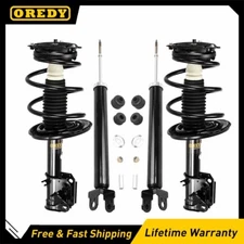 2xFront Struts Coil Spring + 2xRear Shock Absorbers for 2013-2018 Nissan Altima