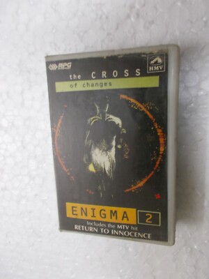 Enigma 2 The Cross Of Changes Clamshell 1994 Rare Cassette Tape India Indian