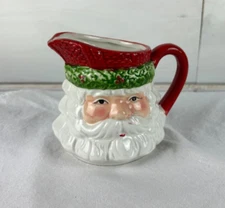 Christmas Santa Creamer Pitcher by North Spruce Lane