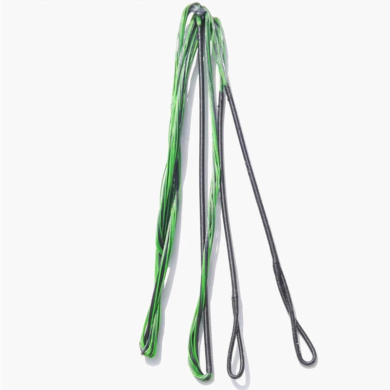 48-70" Handmade Bowstring 16 Strands Archery Traditional Recurve Longbow Hunting - Image 2 of 4