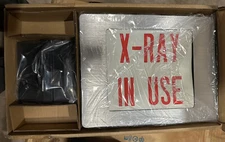 ⚡️Hubbell Sempra SESRBN-SW4 LED Red Die Cast Aluminum Single Face Sign⚡️