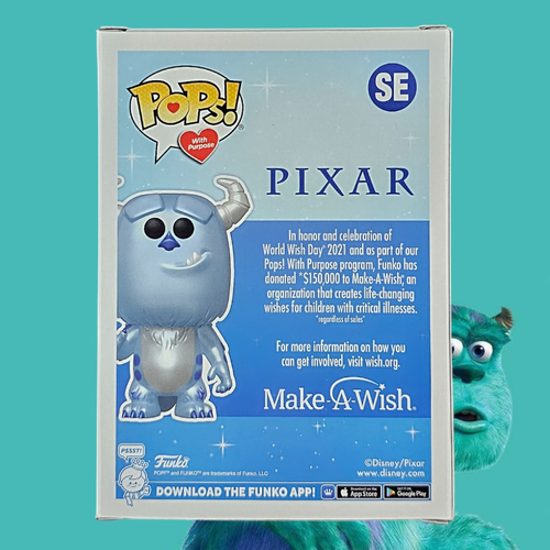 Funko Pop! Sulley (metálico) (Make-A-Wish) con protector - Imagen 3 de 7