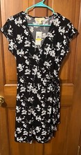 Michael Kors Dress Size Medium New with Tags Was $110 Black & White Gooral Print