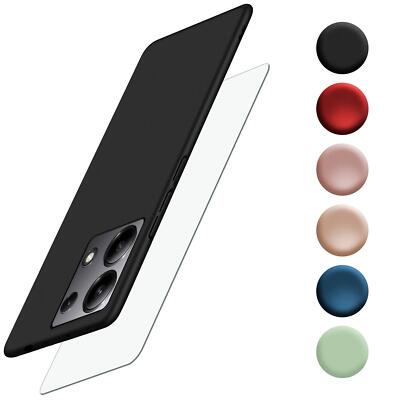 Handy Hülle für Xiaomi Redmi Note 13 (4G) Slim Case Schutzhülle + Panzerfolie