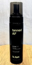 Tanned AF Darkest b.tan 1 Hour Self Tan Mousse - b.tan-  Brand New 6.7 Oz