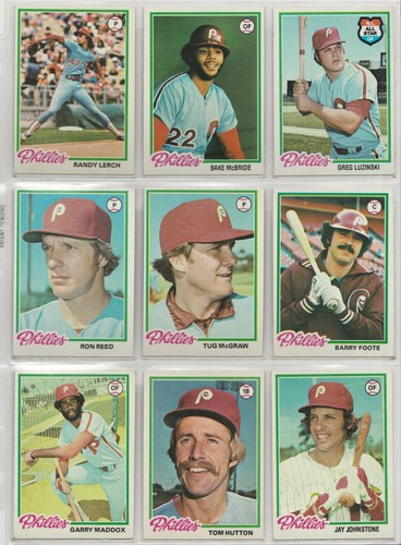 1978 Topps Baseball "You Pick Your Team Set" Ex-Mint/Near Mint/Mint Condition - Picture 57 of 91