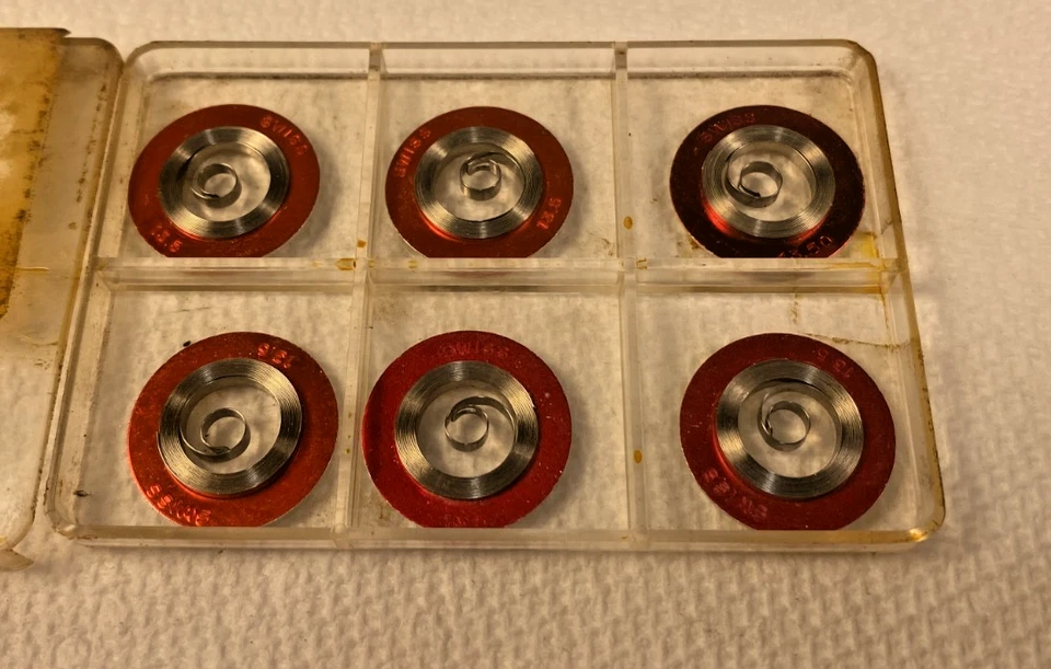 Reloj Bolsillo Waltham Talla 12/s 2224 Aleación Blanca EXACTO Resortes Principales Lote #55 Nuevo de Lote Antiguo Foto 2 de 4