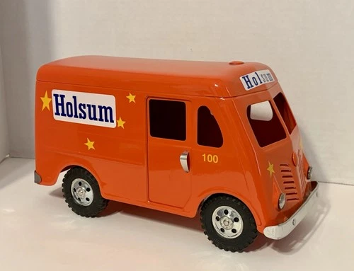 Vintage 1959 Tonka Holsom Bread Metro Delivery Van Truck Restored