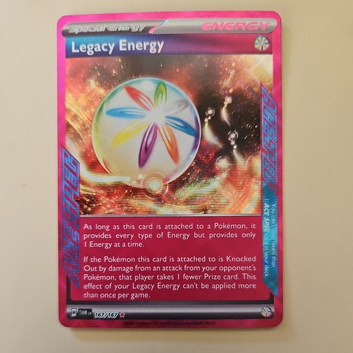 Pokemon TCG Legacy Energy ACE SPEC 167/167 Twilight Masquerade Special Energy SR