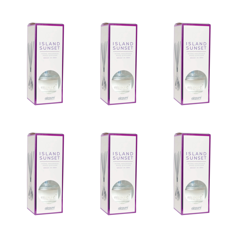 Airpure Island Sunset Home Fragrance Reed Diffuser 100 ml - Image 5