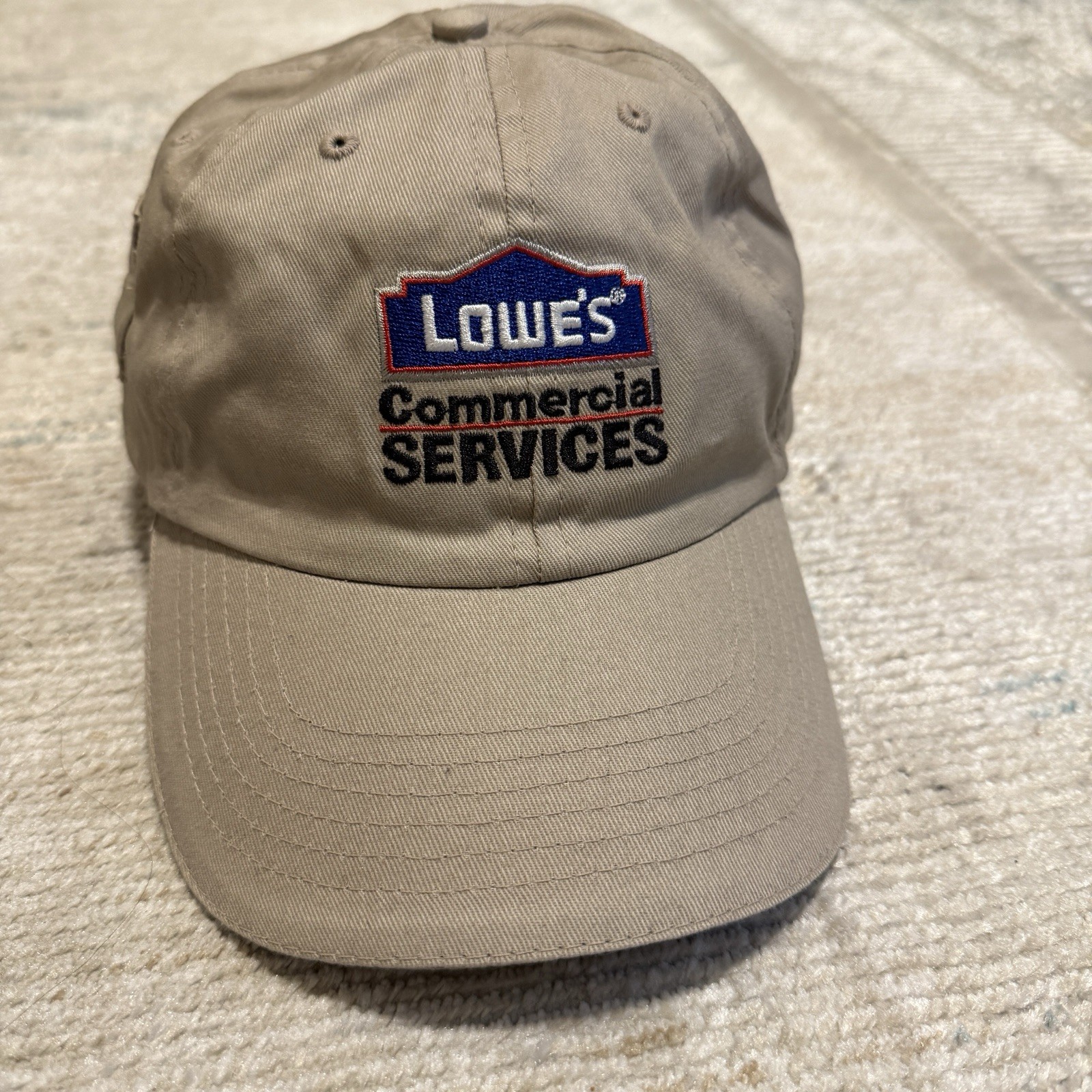 Lowes Commercial Services Strapback Baseball Cap … - image 1