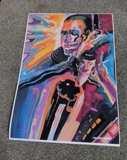 Blade Runner Film Pittura Poster Arte Stampa A3 Julien V Barry