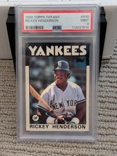 Rickey Henderson Cards, Rookie Card and Autographed Memorabilia Guide 5