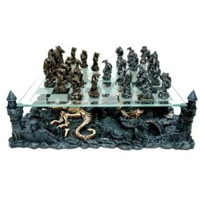 CHH 2127C 3D Chess Set - Dragon