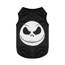 ComfyCamper Skeleton Face Cape for Dogs - Small Large XXL Tux Medium, Black