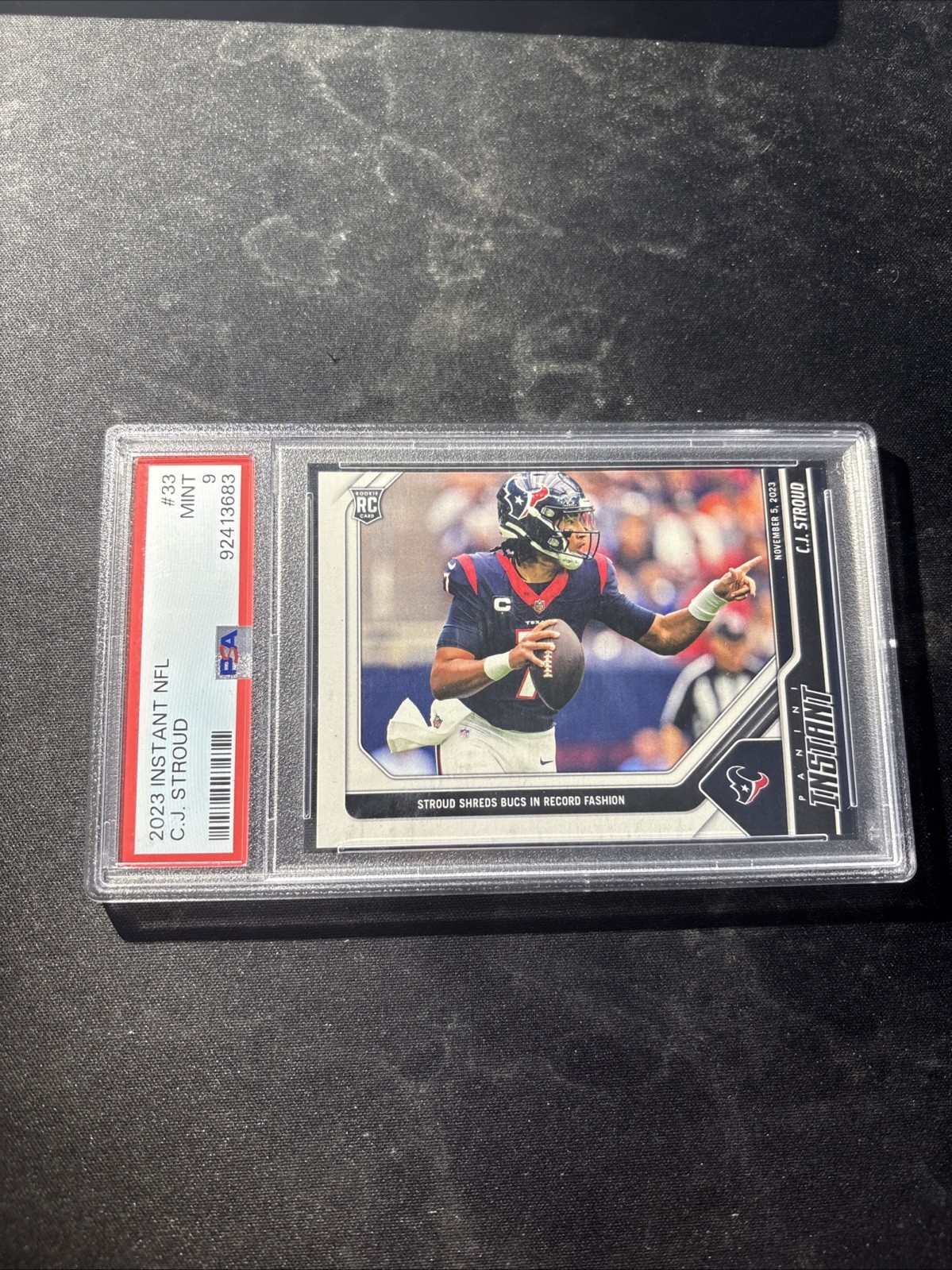 2023 Panini Instant NFL - C.J. Stroud #33 /2160 (RC)