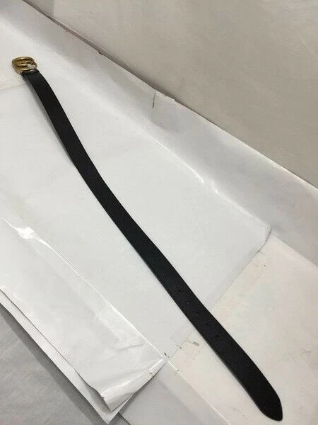 GUCCI GG Marmont двойной G пряжка кожаный черный ремень 406831 размер 85-34 логотип Gucci - Изображение 3 из 4