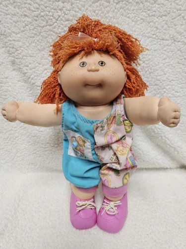 Adorable Vintage Cabbage Patch Kids Toddler Doll in Rare Original Outfit and...