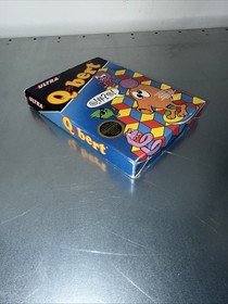 Q bert (Nintendo Entertainment System 1989) NES Complete CIB with Manual Tested 