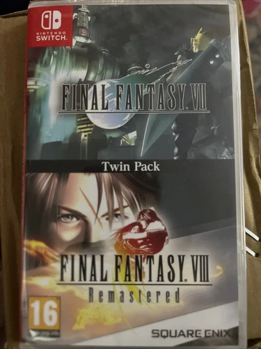 Final Fantasy VII FF VIII Remastered Nintendo Switch 2020 Region Free FF7 NEW