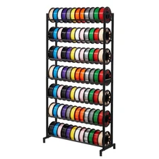 VEVOR 3D Printer Filament Storage Rack,7 Tier Heavy Duty Storage Shelves for 3D