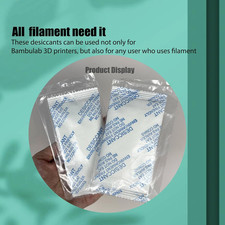 3D Printer AMS Filament Desiccant Pack Bambu Lab P1S P1P X1 X1C Other Boxes PETG