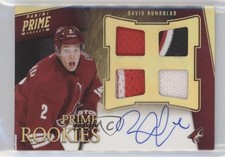 2011-12 Panini Prime Rookie Patch Auto Gold 11/25 David Rundblad #150 Patch 0c2