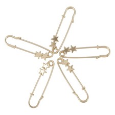 Serre-Taille pour Pantalon, Épingles amovibles motif étoile, 5 pièces