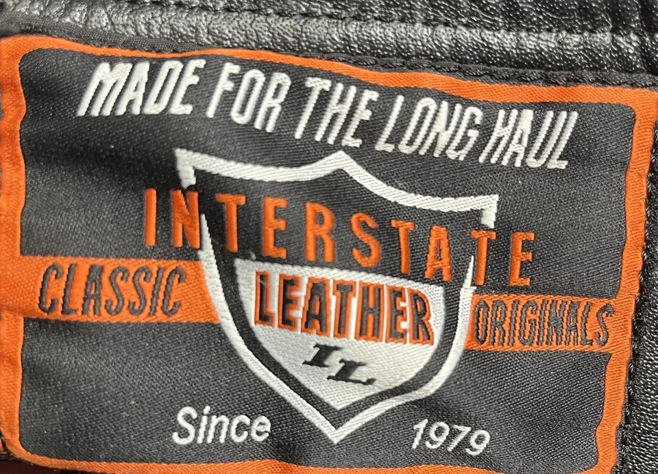 Мужские кожаные велосипедные штаны Harley Davidson Deluxe Chap черные 3XL - Изображение 3 из 4