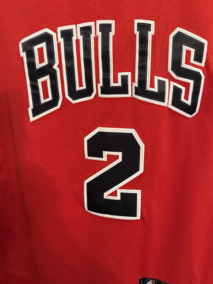 Chicago Bulls Lonzo Ball Nike Icon Swingman Jersey Size Mens 48