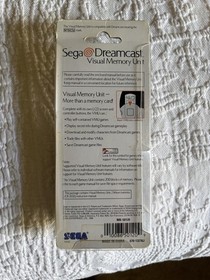 Sega Dreamcast VMU Visual Memory Unit - Gray MK-50120 Sealed 