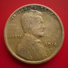 1914-S Fine Lincoln Wheat Cent Penny “Actual Coin Pictured" 270