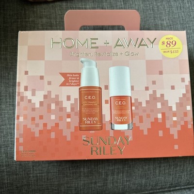 Home + Away Brighten Revitalize + Glow Sunday Riley Vitamin C Serum