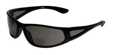 Calabria PC7331BF-AP Polarized BiFocal Reading Sunglasses +3.00 Black/Grey Men W
