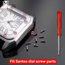 Watch Screw Set for Cartier Santos Front Back Cover Screws Accessories with Tool