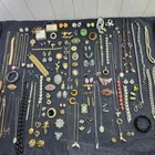 Reseller Lot Costume Estate Jewelry Vintage to Now 132 Pcs ALL WEARABLE