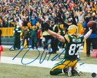 Jordy Nelson Autographed Green Bay Packers NFL 8x10 Photo with COA-Hologram