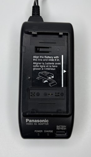 Panasonic PV-A17 Camcorder Battery Charger For VHS-C Palmcorder - Genuine OEM