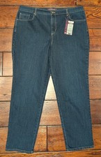 Gloria Vanderbilt Amanda Classic Rise Tapered Leg Stretch Jeans Size 18W - NWT