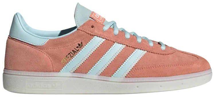Adidas Handball Spezial Low Mens Casual Sneaker Shoes Peach IG6275 NEW Multi Sz adidas Women main image 3