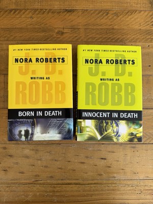 Born/ Innocent In Death Series 23 & 24  J. D. Robb Hardcover Book Free Post