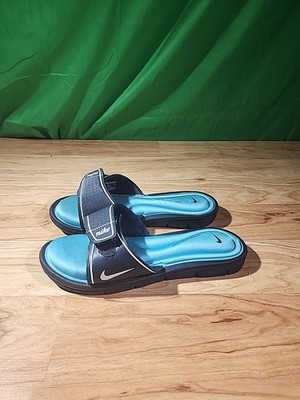 Nike Ultra Comfort Slide Memory Foam Blue Women s 9 Flip Flop Sandals 360683-011