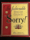 Vintage 1932 SORRY Original Parts Complete  1ST ISSUE  PARKER BROTHERS