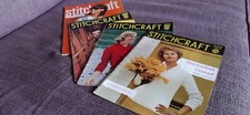 4 Stitchcraft Zeitschriften, 1958, 1959 und 1965