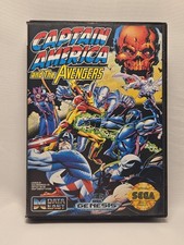 Vintage Captain America and the Avengers Sega Genesis 1992 (Untested)